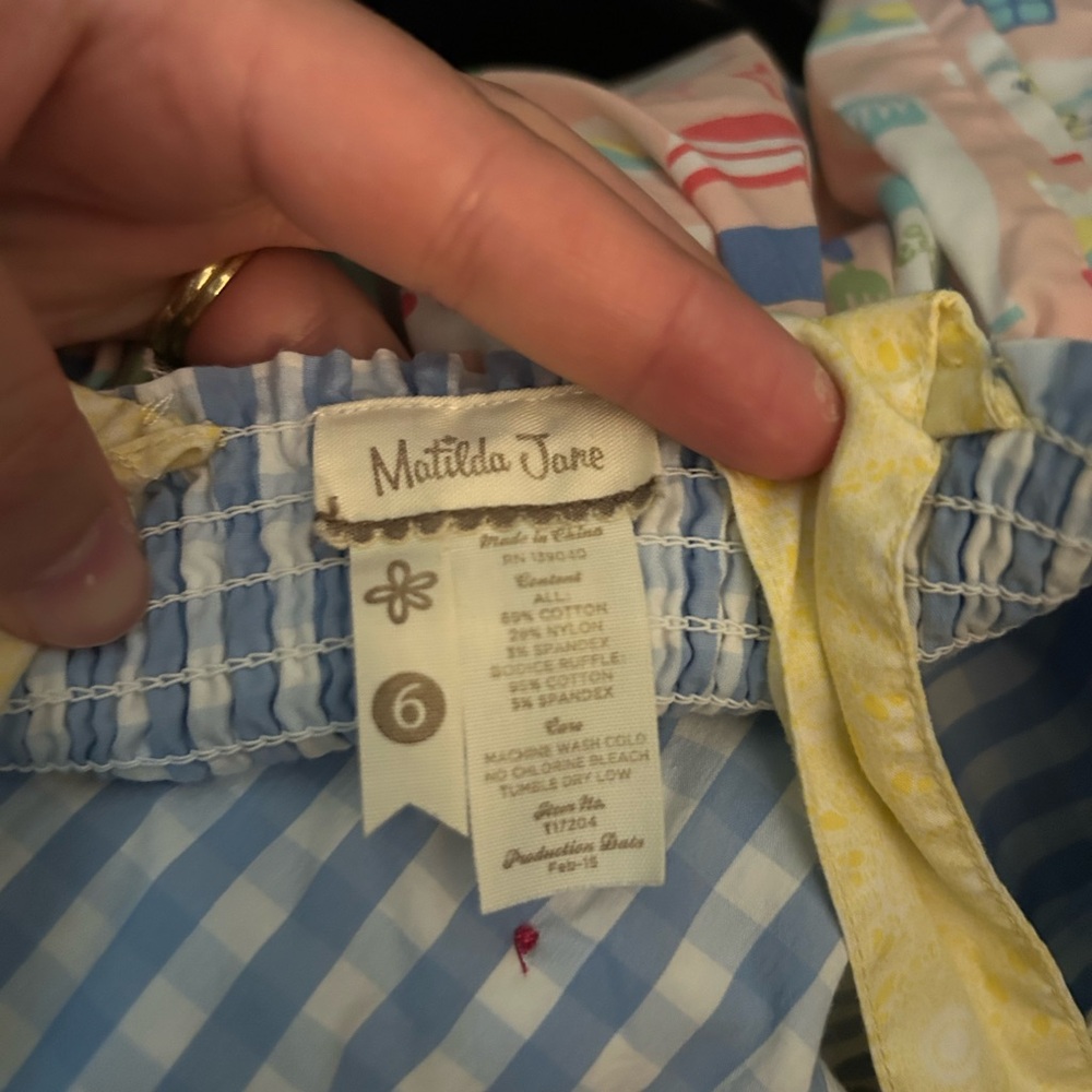 Matilda Jane In the Kitchen Knot Top Size 6 - Picture 3 of 3